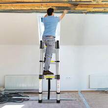 Aluminum Telescopic Ladder, Folding Ladder, Double Ladder, Sliding Ladder, Multi-Purpose Ladder, Ladder, Single Ladder, Aluminum Ladder - 4.4m - View 10