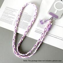 Dopamine Lanyard With Heart Pendant, Suitable For Crossbody Wear Or Hanging Around Neck, Compatible With Various Smartphone Cases - Multicolor - View 14