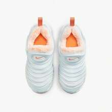 Nike 全新GS兒童運動加絨休閒鞋 - 藍白色 - 查看 3