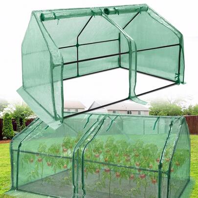 Greenhouse, Plastic Greenhouse 180 X 90 X 90 Cm, Outdoor Tomato Greenhouse, Tomato Greenhouse Kit With Door For Garden Plant Growing