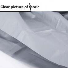 Funda impermeable para bicicleta eléctrica, funda de PEVA de una sola capa resistente a la lluvia y al polvo, funda protectora - l - Ver 2