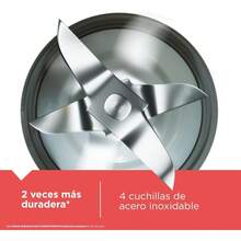 Licuadora Ice Crush 700W con 2 Jarras + 8 Velocidades & licuadora portátil | licuadoras de cocina | extractor de jugos - por defecto - Ver 4