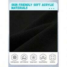 1pc Ultra-Light Knitted Beanie Hats - Unisex Style, Warm & Windproof, Suitable For Skiing And Outdoor Activities - Best Christmas Gift Choice - Multicolor - View 3