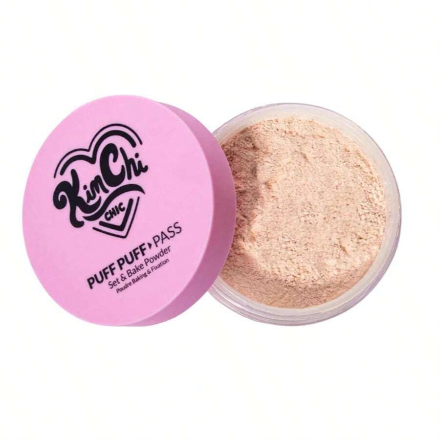 Kimchi Chic Polvo Fijador, Puff Puff Pass, Traslucent, Acabado mate que controla el brillo y la grasa. - 03-Traslúcido - Ver 1