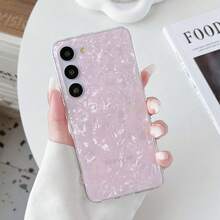 彩色贝壳图案手机壳，兼容三星 S26 Ultra / S25 Ultra A55 / A17 / A56 / A06 A15 / A16 / A26 / A35 / A36 / A25 / A26 / A54、P30 P30 Pro、荣耀90、S23 / S23 FE / S24 FE / S25，闪亮女孩手机壳，国际版，非国内版 - 粉色 - 查看 8