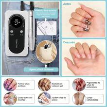 Electric Nail Drills - Pink - View 2