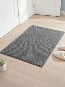1pc Pet-Friendly Anti-Slip Rug - Luxurious Anti-Slip Polyester Rug, Pet-Friendly, Easy To Clean For Bedroom And Porch, Soft Massaging Feel, Bedroom Decor, Room Decor, Small Rug, Mat, Outdoor Mat, Garden Mat, Living Room Carpet - Multicolor - View 5