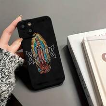 Estuche para teléfono con diseño gráfico de Saints compatible con Samsung  17,  16 Pro Max,  15 Pro Max,  13 y  12. Fabricado en material TPU, elegante y de primera calidad, resistente al agua, a los golpes y a los arañazos. Un regalo perfecto para familiares, amigos, seres queridos, novios, novias y aniversarios. - Negro - Ver 6
