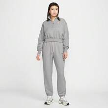 Nike 女士 AS W NSW KTMH FLC QZ CROP GCEL 针织卫衣 IQ3940-063 - 灰色 - 查看 7