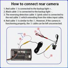 Radio para coche Android 14 de 2DIN de 7 pulgadas, 2+64G, compatible con CarPlay inalámbrico y Android Auto, radio FM, control de volante, sistema de audio multilingüe - 2+64G+CarPlay+Cámara - Ver 4