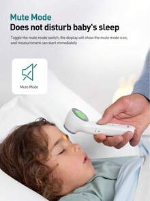 Braun BNT410CN Non-Contact Infrared Thermometer Multi-Purpose AgeSmart Function Silent Mode - Multicolor - View 6