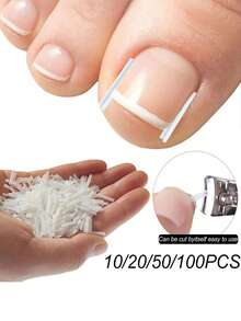 10/20/50pcs Ingrown Toenail Patch, Foot Care And Nail Repair Tools - Multicolor - View 2