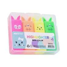 Dual-Tip Dual-Color Highlighter Pens, With Eye-Friendly Gradient Color Design, Fashionable Appearance, Suitable For Students To Highlight In A Colorful Way - Multicolor - View 10
