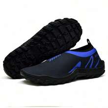 Sapatilha Aquatica Neoprene Tenis Meia Calce Facil Tratorada - Azul - Visão 4