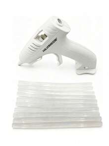 无绳热熔胶枪，USB充电式无线胶枪，配10根胶棒，适用于DIY手工、艺术项目和家居维修 - 彩色 - 查看 17