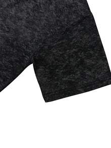 Women's Round-Neck Short-Sleeve T-Shirt, New Summer Car Pattern And Letter Print, Fashionable Casual Versatile Loose Top - Black - View 6