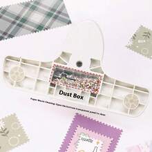 1个图案边缘切割器，适用于在邮票、照片、卡片和纸张上切割图案，返校用品 - 多色 - 查看 7