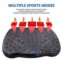 LIPETY Whole Body Vibration Plate Exercise Machine - Oscillating Rhythm Fitness Trainer For Home Workout & Weight Loss - UK Plug(220-240V) - View 6