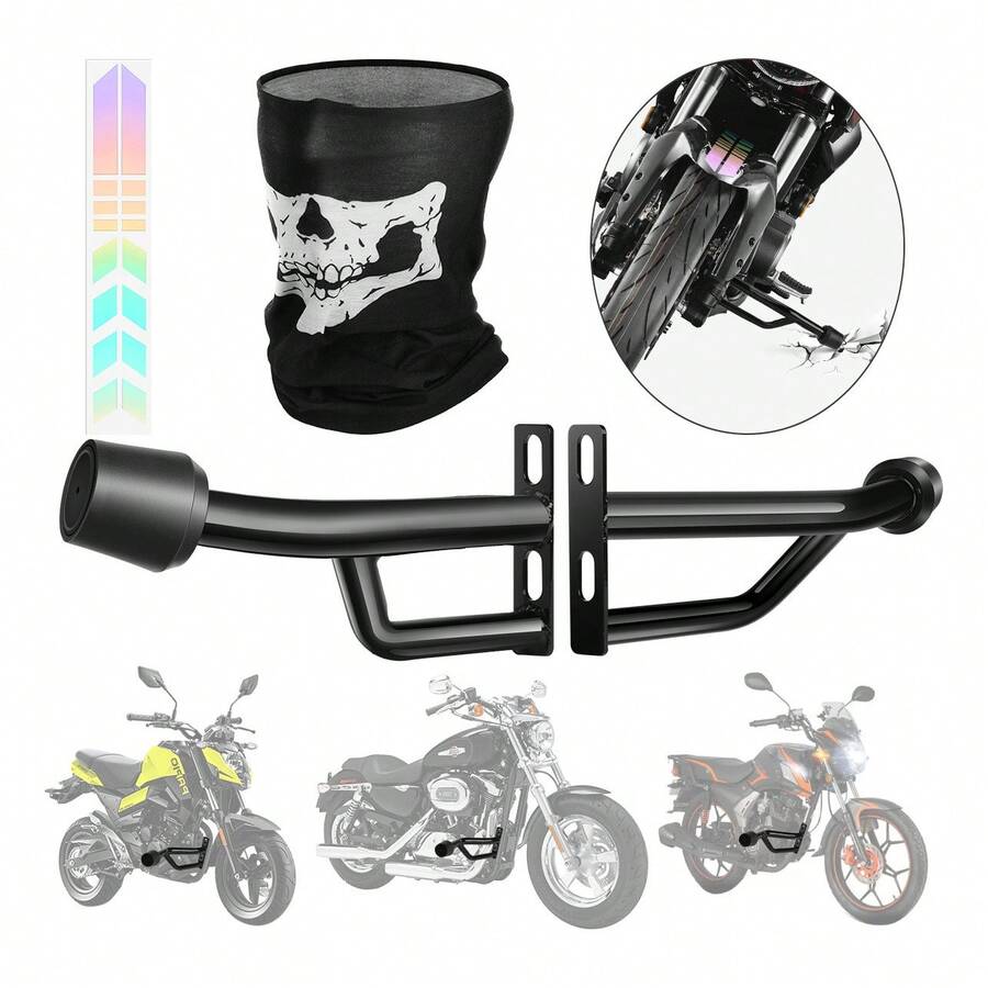 TendenciaSlider Para Moto Universal Defensa Caída Reforzada AceroCalidad premium - 1 - Ver 1