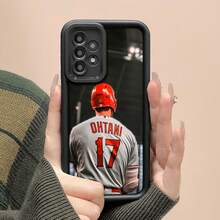 Estuche para teléfono con temática de camiseta de jugador de béisbol compatible con  17,  16 Pro Max,  15 Pro Max,  13 y  12, resistente al agua, a caídas y arañazos. Un gran regalo para fanáticos de los deportes, familiares, amigos, amantes, novios/novias y ocasiones especiales. - Negro - Ver 5