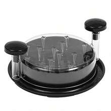 1pc Upgraded Chicken Meat Shredder With Lid, Improved Meat Shredder With Large Non-Slip Rotating Blades, Suitable For Shredding Chicken, Cabbage, Beef And Vegetables, Easy To Operate And Clean - Multicolor - View 11