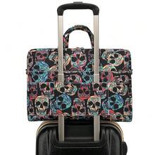 Bolso de hombro para portátil DACHEE de 15 pulgadas/15.6 pulgadas Pro - Nueva calavera de 15 pulgadas y 156 pulgadas - Ver 4
