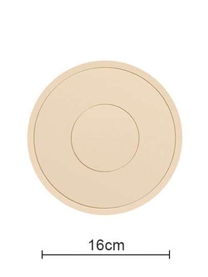 1pc Thick Silicone Heat Resistant Mat, Dining Table Placemat, Cup Coaster, Pot Holder, Bowl Pad, Suitable For Home Use