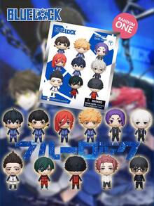 Crunchyroll Official "BLUE LOCK" Authorized Blind Box 3D Character Pendant Hanging Ornament, Anime Peripheral Character Keychain Collection Gift Set (One Set Includes Yoichi, Isagi, Meguru, Bachira, Hyoma, Chigiri, Rensuke, Kunigami And Other Characters) - Multicolor - View 7