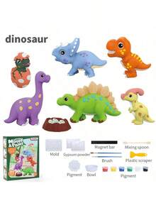 Welcome Learning Children's Art & Craft Set, Painting Tools, Space Themed Creative Activity DIY Toys Gift, Dinosaur Painting Set, Suitable For Kids, Girls, Boys, Toddlers, Children's Day Gift, Christmas Gift, New Year Gift, Birthday Gift - Multicolor - View 16