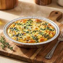 The Baker Celebrations 100 Aluminum Foil 6 Inch Pie Pans, Disposable BaFKing Plates, Made In USA, Heavy Duty Tins, Mini Pies, Quiche And Tarts - Silver - View 5