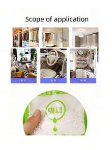 12pcs/6pcs Wardrobe Dehumidifier, Moisture Absorbing Bag, Hanging Dehumidification And Anti Mold Bag, Suitable For Wardrobes, Bathrooms, Wardrobes, Kitchens, Laundry Rooms, Bathrooms, Cabinets, Cars, Household Dehumidifiers,Mother's Day Gift,Bedroom Decor,Garden,Kitchen Decor,Summer,Beach,Travel Essentials,Room Decor,Squishy,Graduation - Green - View 10