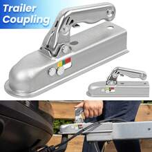 Trailer Hitch Towing Coupler Mount - 800KG Tow Connector - A - View 4