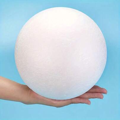 2/4 10cm/3.94in White Solid Foam Balls, Made Of Polystyrene Material, Suitable For DIY Craft Projects, Arts, Crafts, Families, Party Decoration, Painting DIY, Christmas, Halloween, New Year, Birthday Home Decoration, Etc