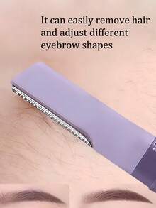 3/2/1pc Double-Headed Eyebrow Trimmer, Eyebrow Trimmer With Protective Cover, Newly Designed Eyebrow Trimmer, Eyebrow Razor - Multicolor - View 4