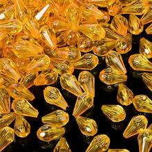 200pcs 13mm Teardrop Shiny Acrylic Beads, Suitable For DIY Bracelets, Necklaces, Keychains, Earrings And Crafts - water drop - View 13