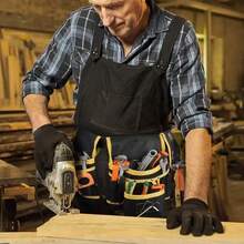 Tool Belts For Men,Tool Belt Pouch,26-Pockets Heavy Duty Padded Tools - A - View 6