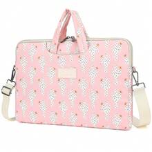 DACHEE Laptop Shoulder Bag For 15 Inch/15.6 Inch  Pro - PinkCactus(07)15inch156inch - View 1