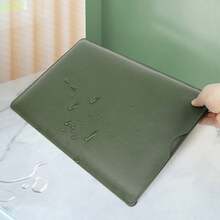 High-Quality Synthetic Leather Laptop Sleeve Set With Stand, Mouse Pad And Accessory Pouch (13-16 Inches) - Black - View 5