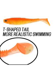 New Lure Soft Bait Set Texas Fishing Set Without Bottom Hanging Complete Set - Multicolor - View 5