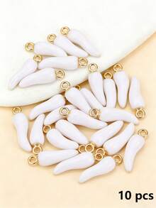 [Quantity] Pcs Vivid Multicolor 3D Red Chili Pendant, Suitable For DIY Earrings, Necklace, Bracelet And Keychain - Spicy Style Jewelry Making Accessories, Jewelry Making Charm - Chili - View 68