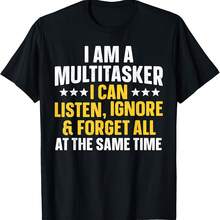 Funny Quote Art for Sarcastic People Men Women Gag Sayings T-Shirt - Negro 7 - Ver 1