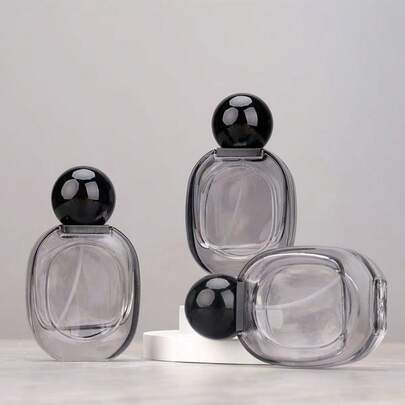 1个30毫升玻璃香水喷雾瓶，可重复灌装，适用于香水、爽肤水、消