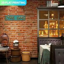 2D Flat, 1pc Vintage Bathroom Or Kitchen Wall Decor - "THE LOO" Metal Sign, Teal And Gold, Size 39.88x9.91cm, Large Farmhouse Decor, Pre-Drilled Holes For Easy Hanging - Perfect Housewarming Gift, Suitable For Home, Porch Or Gothic Interior, 2D, 2D Flat - 1PC - View 8