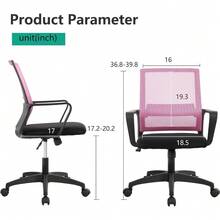 Gaming Chair Ergonomic Computer Chair Office Chair Video Game Chairs With Wheels - Pink - View 7