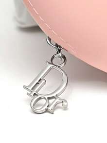 Dior Túi đựng mỹ phẩm bằng silicon màu hồng 15*15cm, túi tròn mềm mại, túi đựng đồ trang điểm, túi đựng trang sức, món quà lý tưởng cho bạn gái hoặc vợ vào ngày Valentine. - Hồng - Xem 4