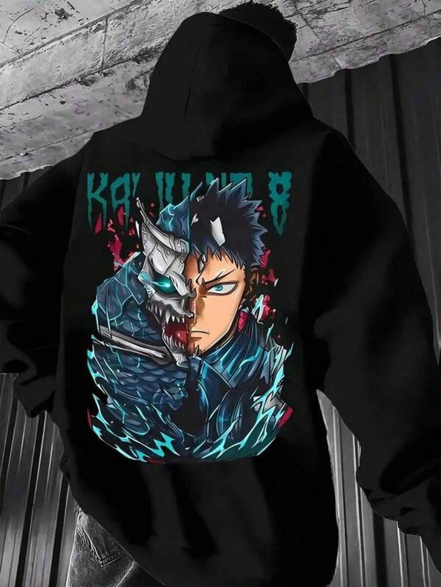 Men Outdoor Hoodies & Sweatshirts - Black - View 1