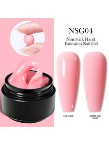 BORN PRETTY 15ml Milky White 3D Sculpting Non Stick Hand Extension Gel Nail Polish Soak Off UV LED Gel Clear Flowerd Carving Shaping Design - Multicolor - View 11