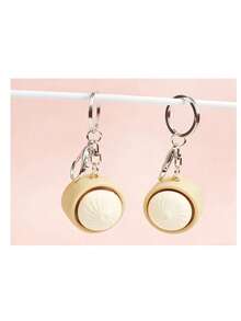 14+ 减压玩具 逼真馒头钥匙扣，创意减压小工具，适合作为小礼物或奖励 - 彩色 - 查看 4