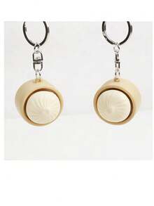 14+ 减压玩具 逼真馒头钥匙扣，创意减压小工具，适合作为小礼物或奖励 - 彩色 - 查看 5