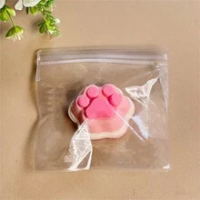 2025新款奶油橡皮泥挤压玩具猫爪三明治系列硅胶减压玩具（配件包装随机） - 完美礼物 - 生日礼物 - 节日礼物 - 圣诞礼物 - 彩色 - 查看 14
